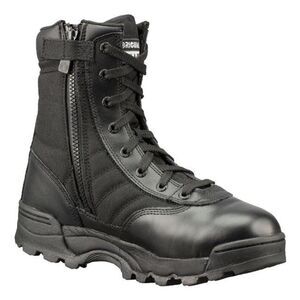 Original Swat Leather Tactical Boots. Classic Side Zip. Size 13